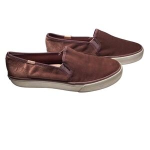 Keds Suede Slip On Sneakers‎ Casual Comfort Walking Shoes Mauve Size 8